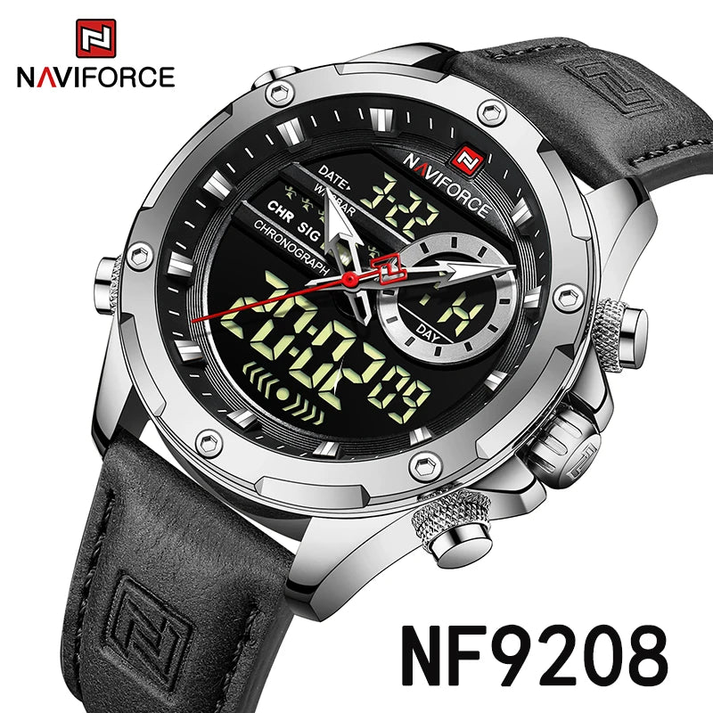 Relógio Masculino Naviforce – Luxo e Cronógrafo