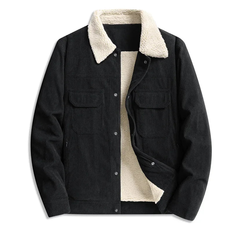 Jaqueta Masculina de Inverno – Forrada e Confortável
