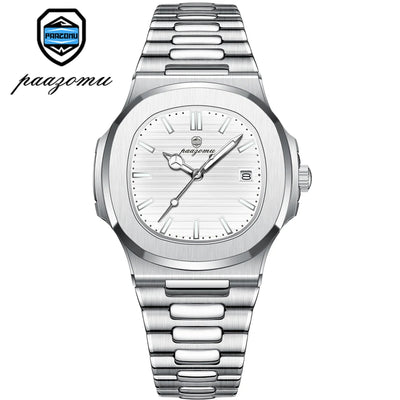 Relógio Masculino 2025 – Luxo, Esportivo, à Prova d’Água